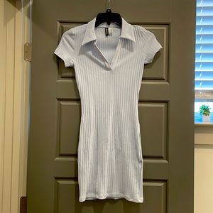 H&M Collared Jersey Dress